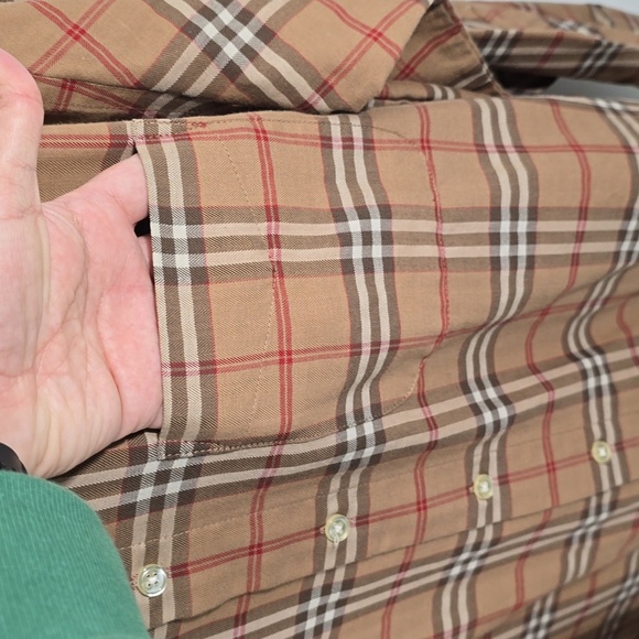 {Van Heusen} Men's Nova Check Plaid Button-down Shirt - Size XL - Picture 9 of 14